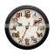Cason plastic pussy wall clock with music