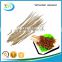 Customized size wooden material barbecue skewer