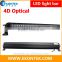 Super brightness C.REE Optional 4D lens double row light bar Offroad 4D LED light bar ,IP67 36W 72W 120W 180W 240W 288W 300W