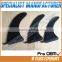 Nice colors longboard fin good balance surfboard fins/plastic fiberglass surfboard fins