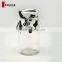 Custom long shaped glass milk bottle