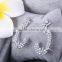 925 Thailand Silver Earring Earring Hooks Triangle Shaped Earrings