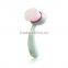 New Product Market Plastic Green Handle RUYI Cleansing Face Brush