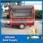 Mobile crepes vending Van fast food street restaurant car Mobile Kiosk trailers dining car