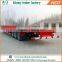 3 Axles 20ft 40ft flatbed trailer used for container transport