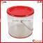 food safe round plastic clear paint cans for crafts