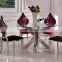 TH383 Stainless Steel Glass Top Fancy Console Table For Dinner