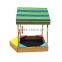 Wooden Sandpit Sand Box With Canopy