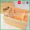 factory price cheap pine wooden wine box wooden wine packing box