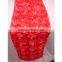 High Quality Romantic Rosette Table runner For Wedding/Party