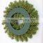 High quality plastic pine wreath for xmas decoration