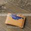 Custom Personalized Unisex PU Leather Card Holder Simple Design Card Pocket