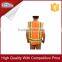 Multi-pockets orange Reflective Safety vest