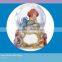 christmas snowman snow globe with LED light buy plastic snow globe giftwith santa claus from dongguan icti manufacturer