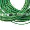 abrasion resistance and food pe tube 10mm*6.5mm coiled hose green used for food for pe tube