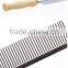 2017 newest wooden handle stainless steel pet comb Hot sale pet products