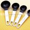 ASQ64 Black Stainless Steel Measuring Salt Spoons