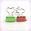 Custom Animal shapes metal 19mm binder clips promotion gift