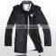 Man slim fit long style wool blend jacket 2015