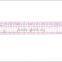 Good sell sandwich line printing straight flexible garment quiting ruler for quilting clothes pattern making 1"*6" #B-50