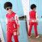 AS-457B girls cotton clothing sets for kids sping autumn sports tracksuits infant active Coat+pants suit teenager clothes