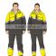 High Visibility Safety Hooded Man Fleece Jacket