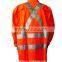 Australia hi-vis long sleeve cotton drill shirts with 3M8906 reflective tape