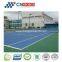 Anti-Slip Synthetic Tennis Court Rubber Sports Flooring Surface