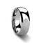 Classic wedding ring with diamond tungsten jewelry