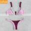 Tank Straps Bathing Suits Splicing Bikini Set Brazilian Swimwear Manufacture Private Label