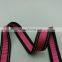 Custom 3.3 cm double side whipstitch nylon ribbon seat belts