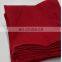 High Quality Pure Linen Christmas Holiday Red Napkin