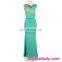 Elegant Bohemian New model green long maxi dresses from india