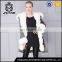 Fashion and elegant ladies winter real fox fur leather fur parka jacket