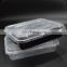 Custom clear microwave oven safe disposable pp plastic box for food packaging in high quality