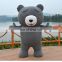 One pc MOQ high quality customized bear inflatable mascot costume