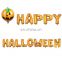 halloween inflatable set happy halloween helium banner and air foil balloon halloween party decoration