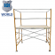 Frame scaffolding system hot dip galvanized Pre-galvanized scaffolding with walk board brace