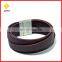 Wholesale Custom LOGO Genuine Leather Blank Leather Bracelet