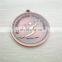 Custom double sides antique awarding souvenir metal sport medal with ribbon