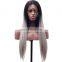 Brazilian Virgin Human Hair Silver Grey virgin hair unprocessed full lace wig