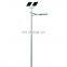 Galvanized Q235 steel street light pole