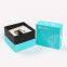 OEM rigid blue color paper watch box cardboard watch gift box with custom printing logo with cheap price