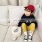 6949/Cartoon print pullover cute sweatshirt girls 1 piece spring high quality simple casual loose girls top