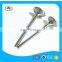 Inlet and exhaust engine valve for Mitsubishi Lancer 9 X EX GTS