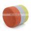 Customized factory wholesale modern design linen fabric round ottoman pouf foot stool for living room