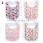 Button Closer 100% Organic Cotton 4 Pack Feeder Bibs