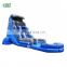 commercial whole sale inflatable blue sea rover slide with pool for kids