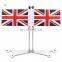 Flag Pole Mount for Motorcycle Luggage Rack Hard Stretched Saddle flag For Harley Touring Electra Road Glide King