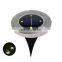 4LED Solar Power Light Under Ground Lamp Outdoor Pathway Garden light